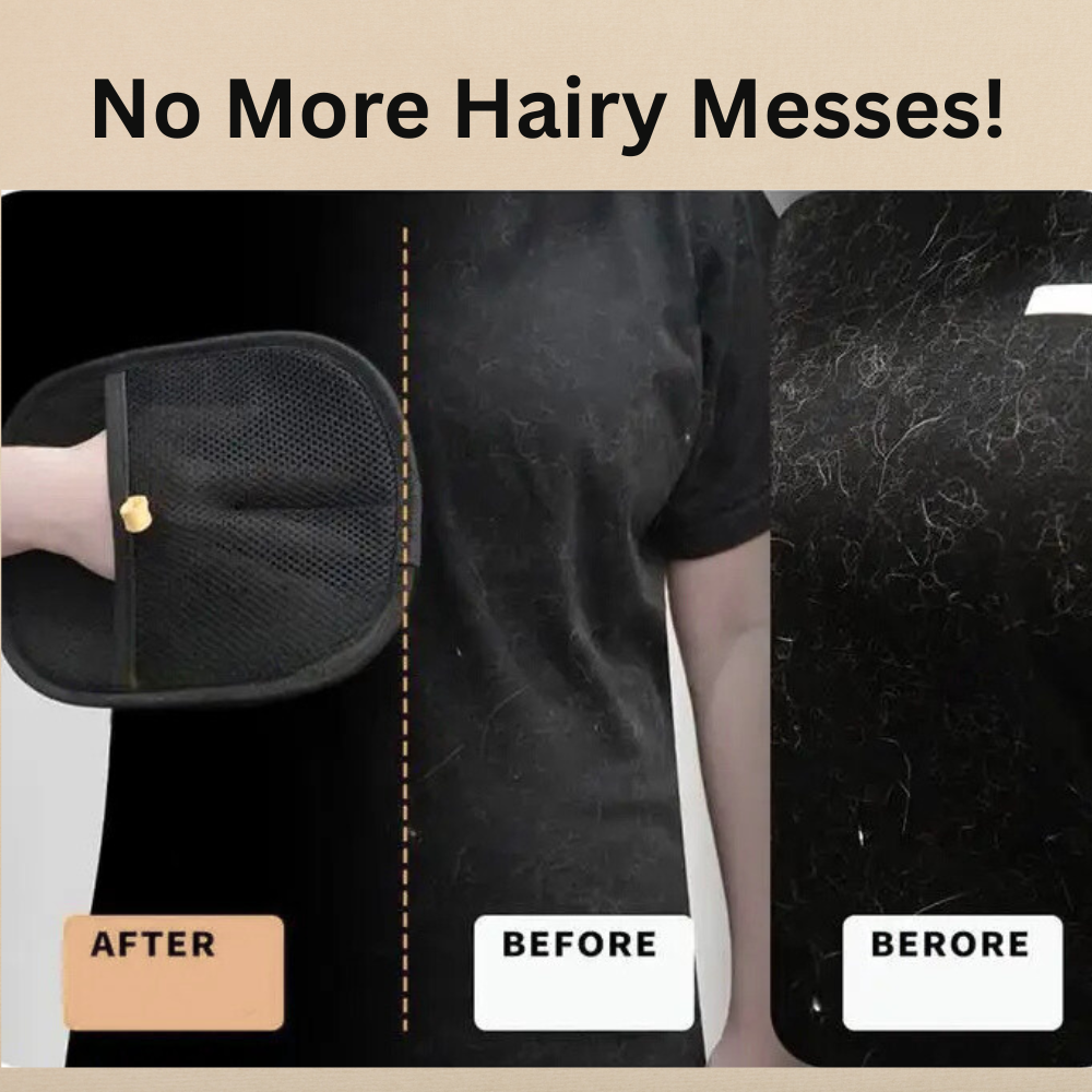 Double-Sided Pet Hair Remover Glove