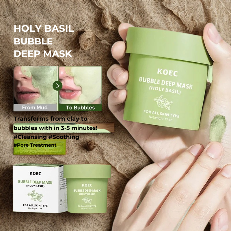 BasilGlow Bubble Mask