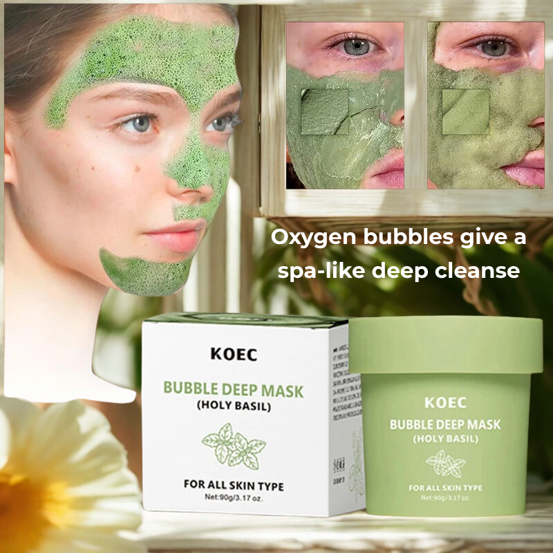 BasilGlow Bubble Mask