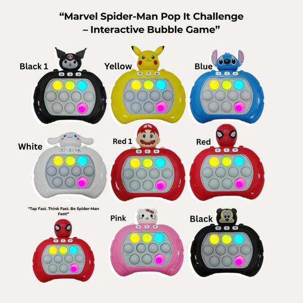 Spider Man Pop It Pro Game